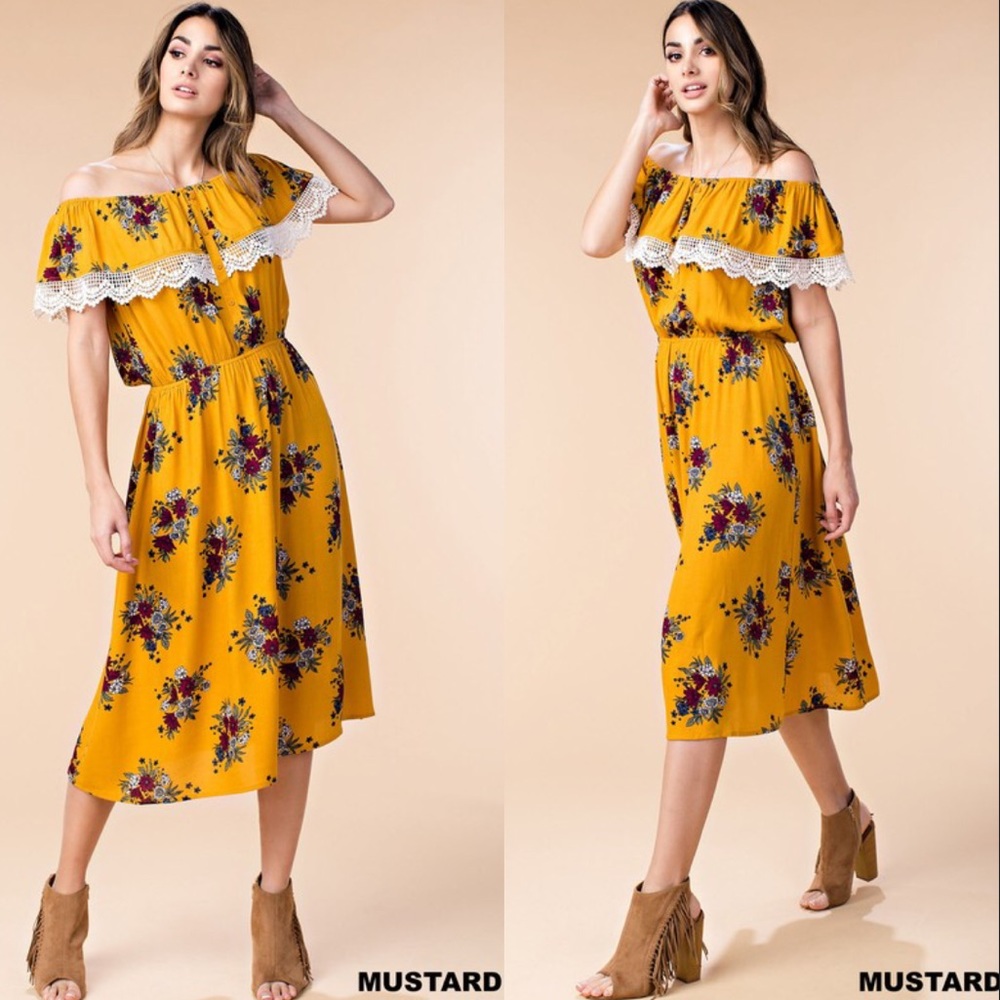 🆕 MUSTARD Maxi Dresses